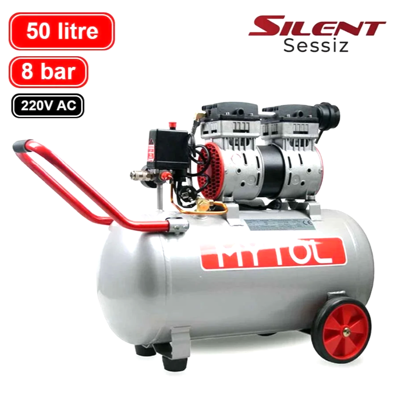 MYTOL 50LT. HAVA KOMPRESÖR SESSİZ 1 HP